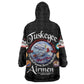 Wings of Honor Tuskegee Airmen Wearable Blanket Hoodie 332nd 477th Fighter Group Tribute - African Pride