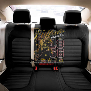 Buffalo Soldiers Back Car Seat Cover 1866-1944 African American Black Heros Legacy - African Pride
