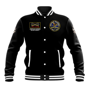 Buffalo Soldiers Baseball Jacket 1866-1944 African American Black Heros Legacy - African Pride