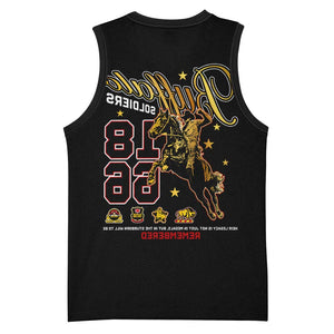 Buffalo Soldiers Basketball Jersey 1866-1944 African American Black Heros Legacy - African Pride