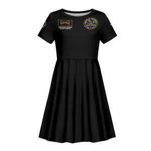Buffalo Soldiers Kid Short Sleeve Dress 1866-1944 African American Black Heros Legacy - African Pride