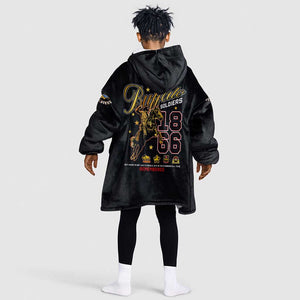 Buffalo Soldiers Kid Wearable Blanket Hoodie 1866-1944 African American Black Heros Legacy - African Pride