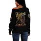 Buffalo Soldiers Off Shoulder Sweater 1866-1944 African American Black Heros Legacy - African Pride