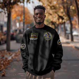 Buffalo Soldiers Sweatshirt 1866-1944 African American Black Heros Legacy - African Pride