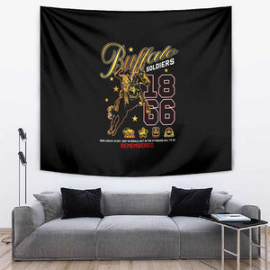 Buffalo Soldiers Tapestry 1866-1944 African American Black Heros Legacy - African Pride