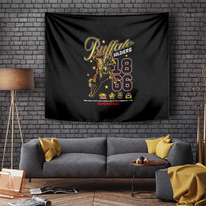 Buffalo Soldiers Tapestry 1866-1944 African American Black Heros Legacy - African Pride