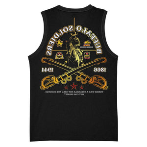 Strength Honor Legacy Buffalo Soldiers Basketball Jersey African American Cavalry Tribute - African Pride