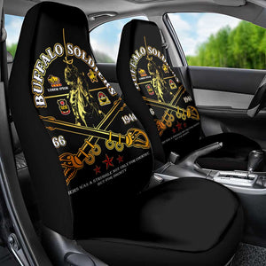 Strength Honor Legacy Buffalo Soldiers Car Seat Cover African American Cavalry Tribute - African Pride