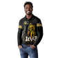 Strength Honor Legacy Buffalo Soldiers Long Sleeve Polo Shirt African American Cavalry Tribute - African Pride