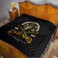Strength Honor Legacy Buffalo Soldiers Quilt African American Cavalry Tribute - African Pride