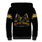 Strength Honor Legacy Buffalo Soldiers Sherpa Hoodie African American Cavalry Tribute - African Pride