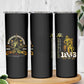 Strength Honor Legacy Buffalo Soldiers Skinny Tumbler African American Cavalry Tribute - African Pride