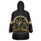 Strength Honor Legacy Buffalo Soldiers Wearable Blanket Hoodie African American Cavalry Tribute - African Pride