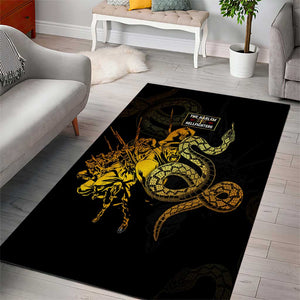 Harlem Hellfighters 369th Infantry Regiment Area Rug Fight for Dignity WWII - African Pride
