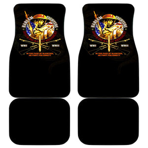 Harlem Hellfighters 369th Infantry Regiment Car Mats Fight for Dignity WWII - African Pride