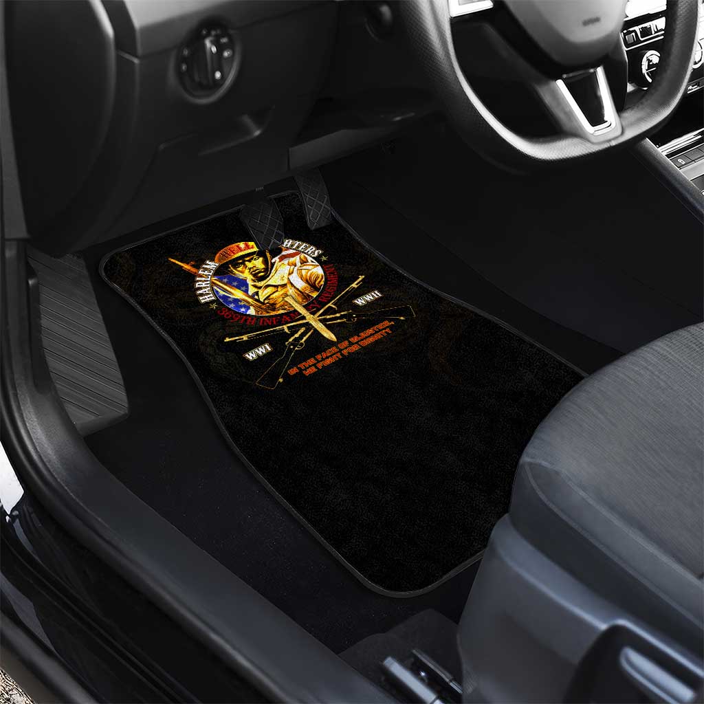 Harlem Hellfighters 369th Infantry Regiment Car Mats Fight for Dignity WWII - African Pride