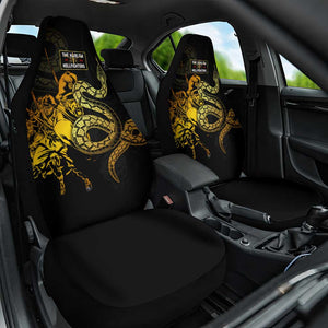 Harlem Hellfighters 369th Infantry Regiment Car Seat Cover Fight for Dignity WWII - African Pride