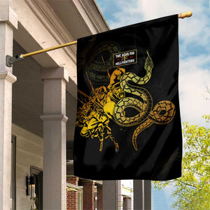 Harlem Hellfighters 369th Infantry Regiment Garden Flag Fight for Dignity WWII - African Pride