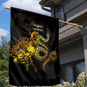 Harlem Hellfighters 369th Infantry Regiment Garden Flag Fight for Dignity WWII - African Pride