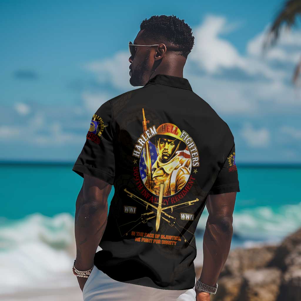Harlem Hellfighters 369th Infantry Regiment Hawaiian Shirt Fight for Dignity WWII - African Pride