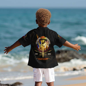 Harlem Hellfighters 369th Infantry Regiment Kid Hawaiian Shirt Fight for Dignity WWII - African Pride