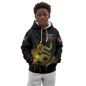 Harlem Hellfighters 369th Infantry Regiment Kid Hoodie Fight for Dignity WWII - African Pride