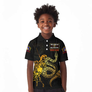 Harlem Hellfighters 369th Infantry Regiment Kid Polo Shirt Fight for Dignity WWII - African Pride