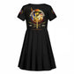 Harlem Hellfighters 369th Infantry Regiment Kid Short Sleeve Dress Fight for Dignity WWII - African Pride
