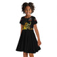 Harlem Hellfighters 369th Infantry Regiment Kid Short Sleeve Dress Fight for Dignity WWII - African Pride