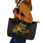 Harlem Hellfighters 369th Infantry Regiment Leather Tote Bag Fight for Dignity WWII - African Pride
