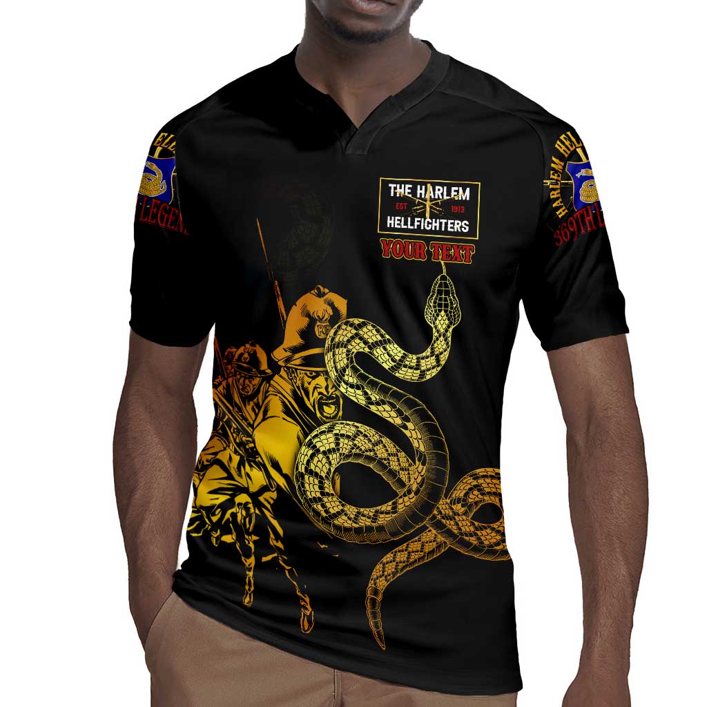 Harlem Hellfighters 369th Infantry Regiment Rugby Jersey Fight for Dignity WWII - African Pride