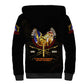 Harlem Hellfighters 369th Infantry Regiment Sherpa Hoodie Fight for Dignity WWII - African Pride