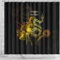Harlem Hellfighters 369th Infantry Regiment Shower Curtain Fight for Dignity WWII - African Pride