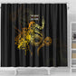 Harlem Hellfighters 369th Infantry Regiment Shower Curtain Fight for Dignity WWII - African Pride