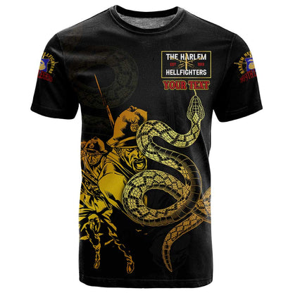 Harlem Hellfighters 369th Infantry Regiment T shirt Fight for Dignity WWII - African Pride