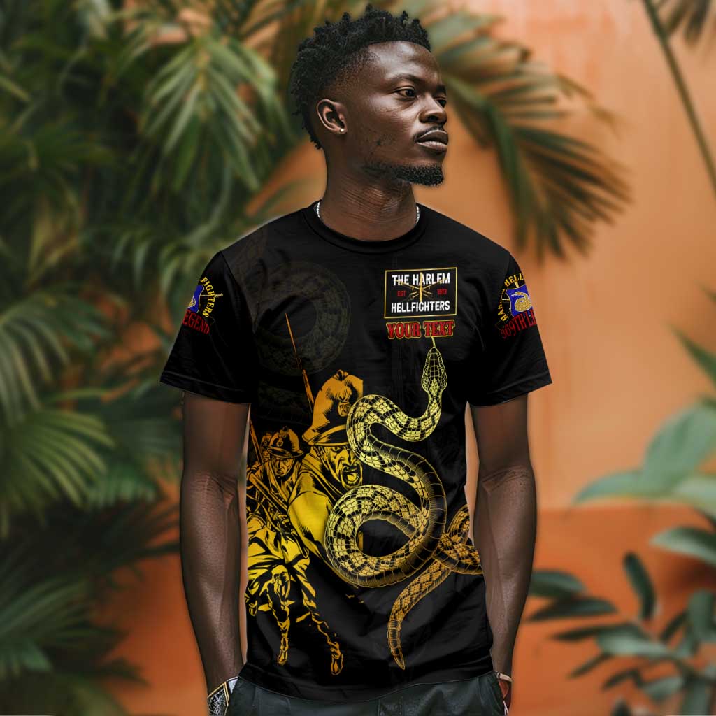 Harlem Hellfighters 369th Infantry Regiment T shirt Fight for Dignity WWII - African Pride