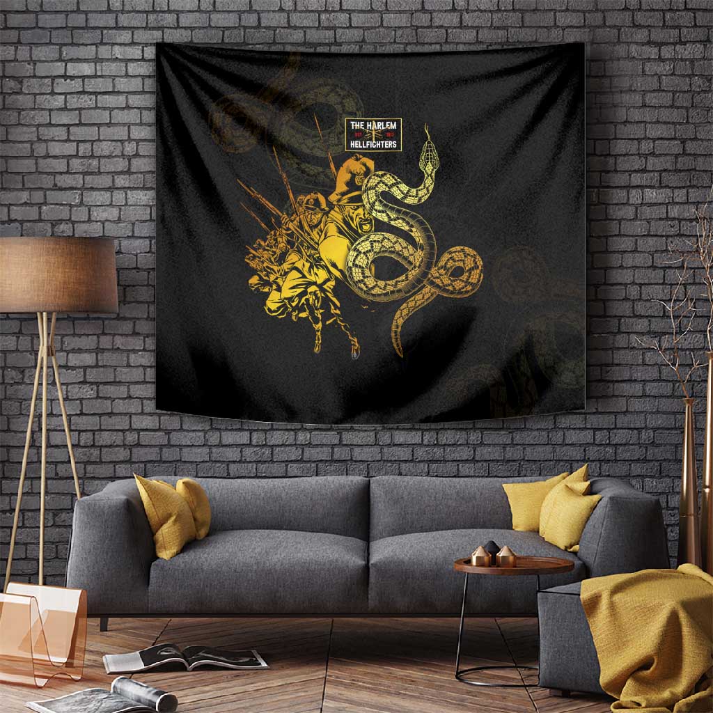 Harlem Hellfighters 369th Infantry Regiment Tapestry Fight for Dignity WWII - African Pride