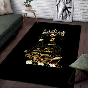 Harlem Hellfighters Area Rug 369th Regiment Legacy at Sea - African Pride