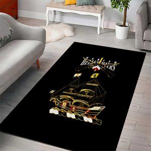 Harlem Hellfighters Area Rug 369th Regiment Legacy at Sea - African Pride