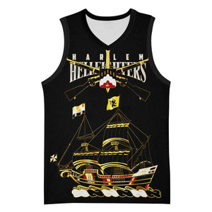Harlem Hellfighters Basketball Jersey 369th Regiment Legacy at Sea - African Pride