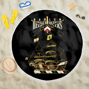 Harlem Hellfighters Beach Blanket 369th Regiment Legacy at Sea - African Pride