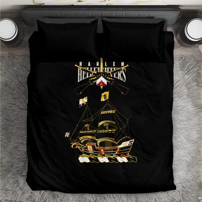 Harlem Hellfighters Bedding Set 369th Regiment Legacy at Sea - African Pride