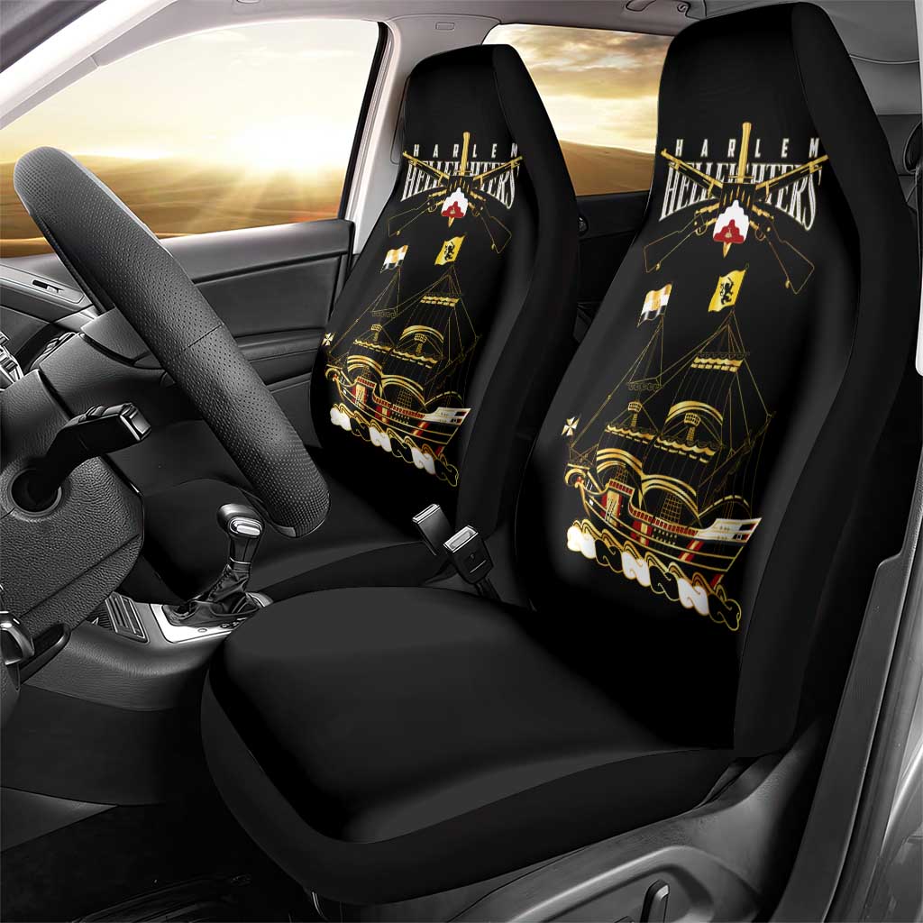 Harlem Hellfighters Car Seat Cover 369th Regiment Legacy at Sea - African Pride