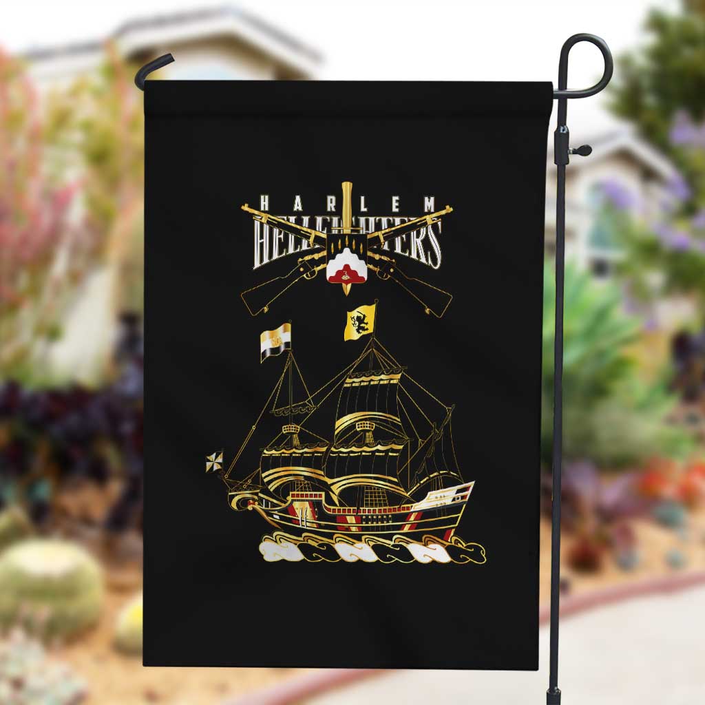 Harlem Hellfighters Garden Flag 369th Regiment Legacy at Sea - African Pride