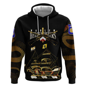 Harlem Hellfighters Hoodie 369th Regiment Legacy at Sea - African Pride