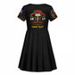 Harlem Hellfighters Kid Short Sleeve Dress 369th Regiment Legacy at Sea - African Pride