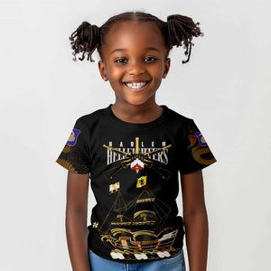 Harlem Hellfighters Kid T shirt 369th Regiment Legacy at Sea - African Pride