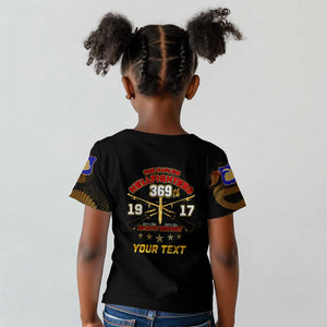 Harlem Hellfighters Kid T shirt 369th Regiment Legacy at Sea - African Pride