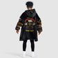 Harlem Hellfighters Kid Wearable Blanket Hoodie 369th Regiment Legacy at Sea - African Pride