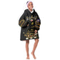 Harlem Hellfighters Kid Wearable Blanket Hoodie 369th Regiment Legacy at Sea - African Pride